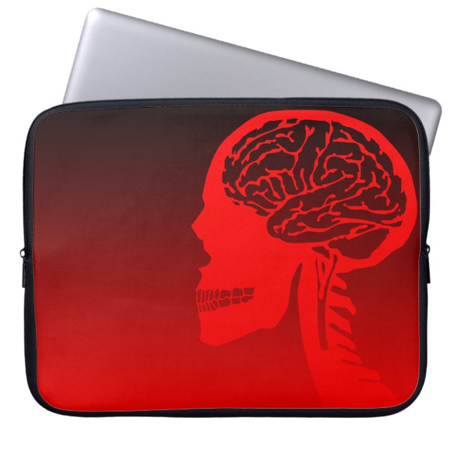 Funda Para Portátil calavera (Frente)