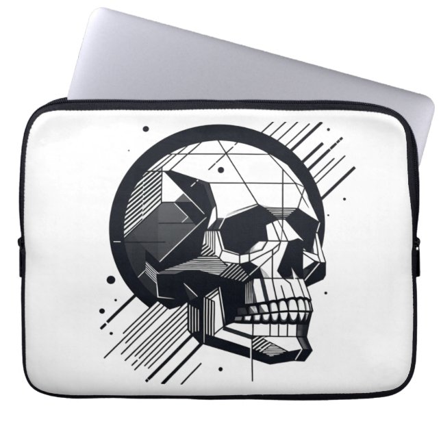 Funda Para Portátil Calavera de diferentes estilos 38 (Frente)