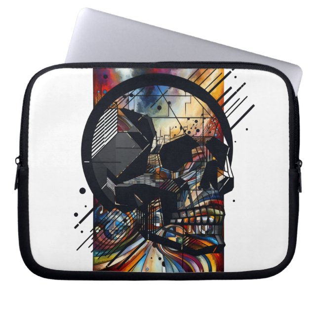 Funda Para Portátil Calavera de diferentes estilos 39 (Frente)