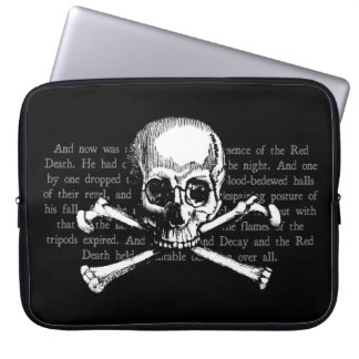 Funda Para Portátil Calavera vintage y cruces