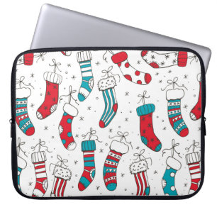 Funda Para Portátil Calcetines de navidad
