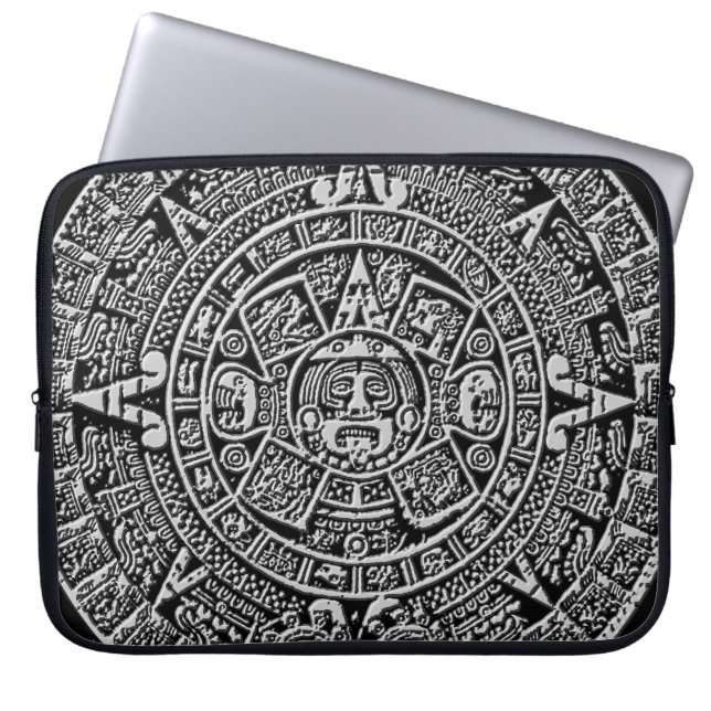 Funda Para Portátil Calendario maya (Frente)