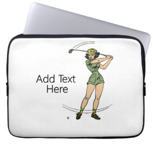 Funda Para Portátil Calentamiento para el Golf Lady Golfer
