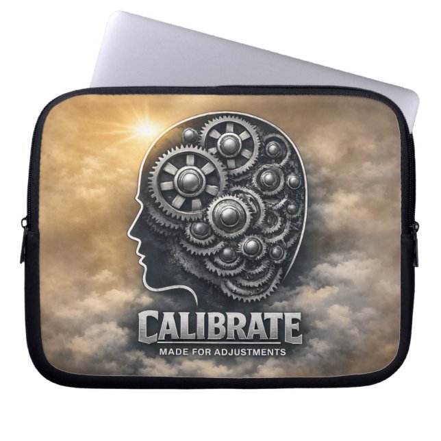 Funda Para Portátil CalibrarMente (Frente)