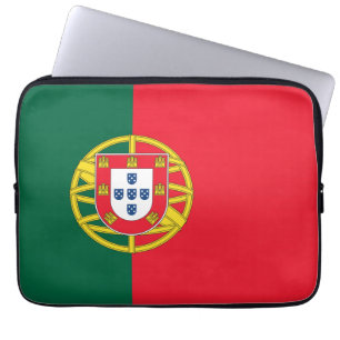 Funda Para Portátil Calidad de la bandera portuguesa