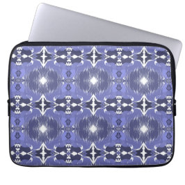 Funda Para Portátil Calidoscopio Índigo de Medianoche 