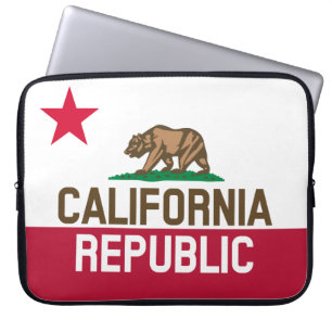 Funda Para Portátil CALIFORNIA Bandera Estatal REPÚBLICA Diseños Afila