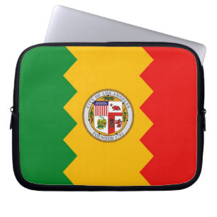 Funda Para Portátil California, La Bandera de Los Ángeles Manga Portát