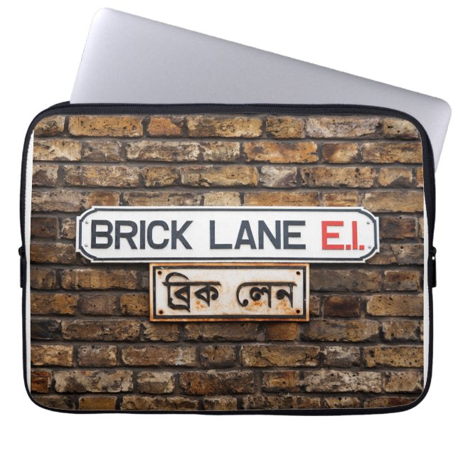 Funda Para Portátil Calle Brick Lane (Frente)