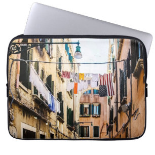 Funda Para Portátil Calle estrecha de Venecia