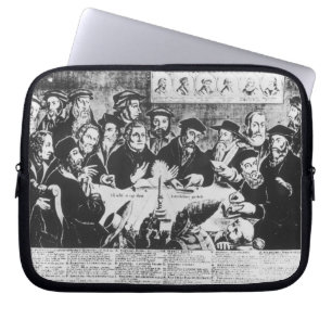 Funda Para Portátil Calvin y Luther (grabado)
