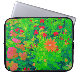 Funda Para Portátil Cama de flores psicodélica
