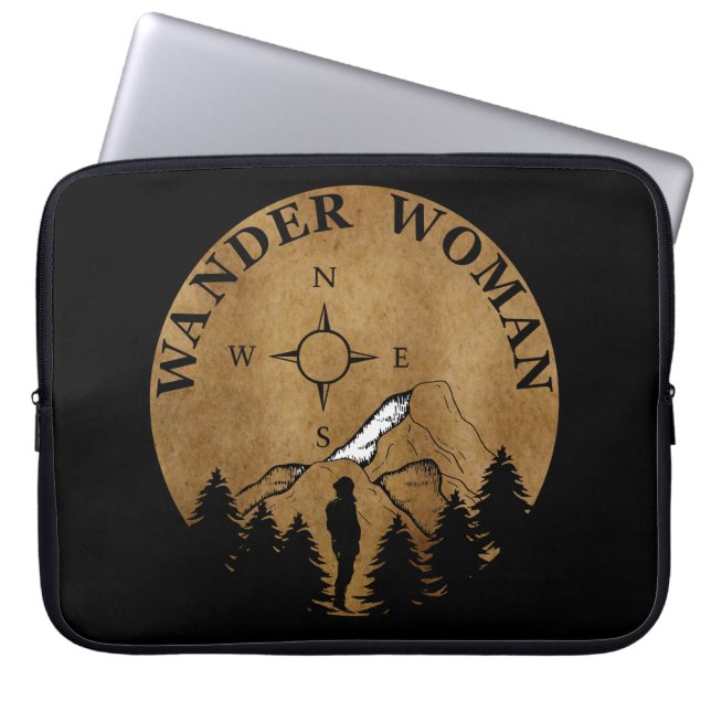 Funda Para Portátil caminante mujer (Frente)