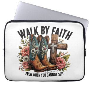Funda Para Portátil Caminar por la fe