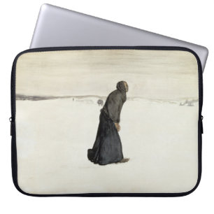 Funda Para Portátil Caminata de la Muerte (por Magnus Enckell)