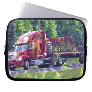 Funda Para Portátil Camioneros Gigante de transporte pesado en gran pl