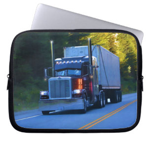 Funda Para Portátil Camioneros, grandes camiones de transporte