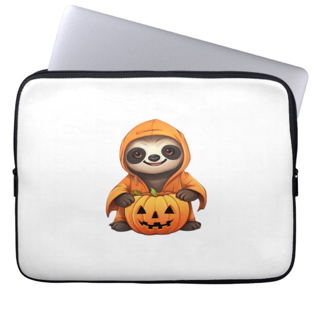 Funda Para Portátil Camiseta Clásica de Halloween (Frente)