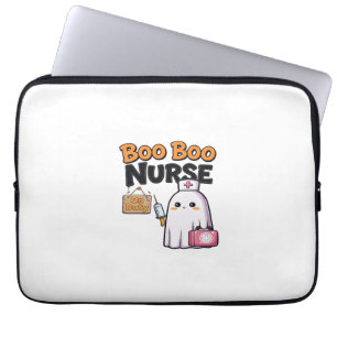 Funda Para Portátil Camiseta clásica Enfermera de Boo Boo de guardia