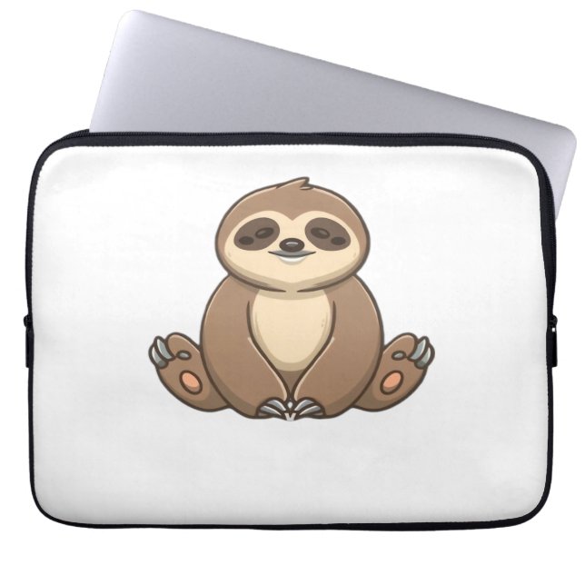 Funda Para Portátil Camiseta Clásica Sloth (Frente)