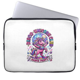 Funda Para Portátil Camiseta comercial del club de unicornios disco Un