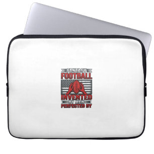 Funda Para Portátil Camiseta de bandera de baloncesto vintage de fútbo