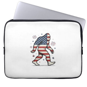 Funda Para Portátil Camiseta de diseño de grabado vintage de Bigfoot p