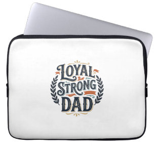 Funda Para Portátil Camiseta de diseño vintage de grabado de papá fuer