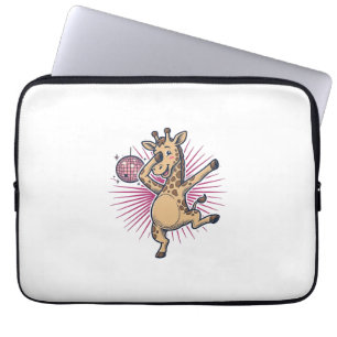 Funda Para Portátil Camiseta de grabado vintage de bola de discoteca d