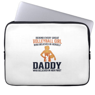 Funda Para Portátil Camiseta de grabado vintage de Daddy de chica de v