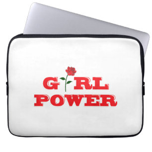 Funda Para Portátil Camiseta de poder chica - Mujeres increíbles femin