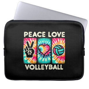 Funda Para Portátil Camiseta de voleibol para adolescentes mujeres chi