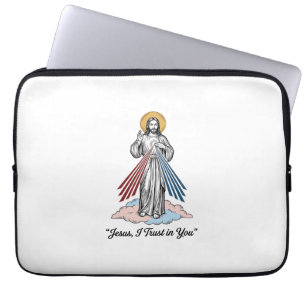 Funda Para Portátil Camiseta Diseño de Grabado Vintage Confío en Ti Je