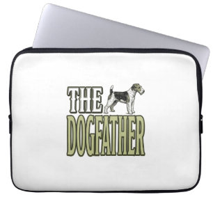 Funda Para Portátil Camiseta Diseño Grabado Vintage Terrier Padre Perr