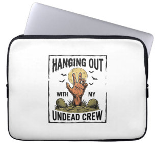 Funda Para Portátil Camiseta Divertida de Zombie para Fans de Terror V