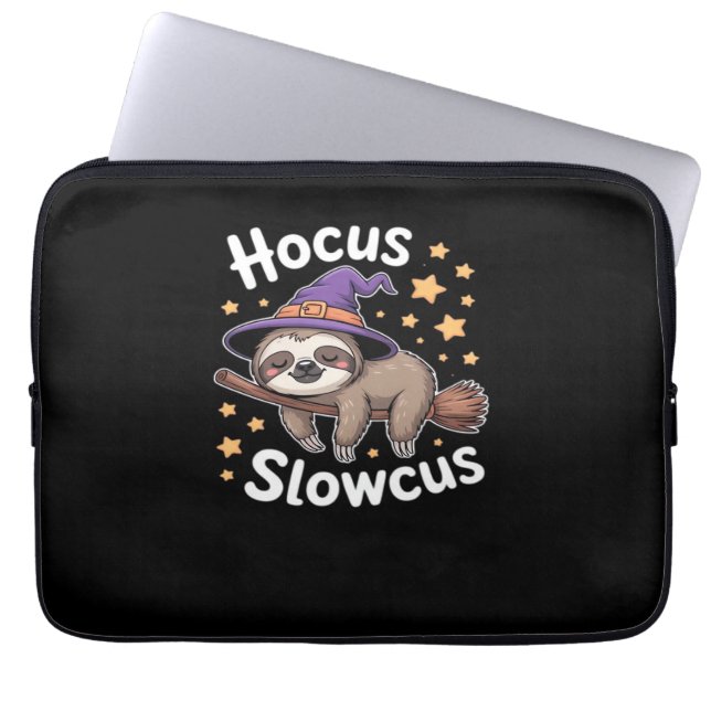 Funda Para Portátil Camiseta esencial de Halloween, divertida y divert (Frente)