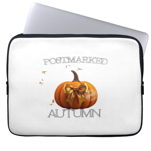 Funda Para Portátil Camiseta esencial de otoño (Frente)