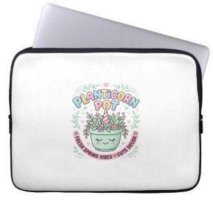 Funda Para Portátil Camiseta gráfica de diseño gráfico de maceta Plant