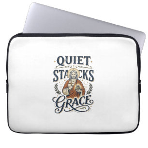 Funda Para Portátil Camiseta Gráfica de Jesús Bibliotecario Arte Crist