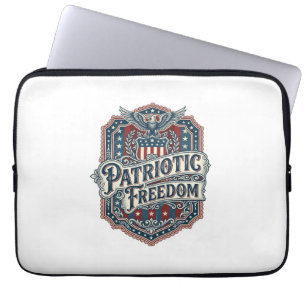 Funda Para Portátil Camiseta gráfica vectorial de gospel country patri