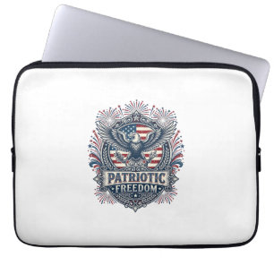 Funda Para Portátil Camiseta gráfica vectorial del festival de fuegos