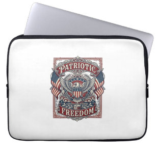 Funda Para Portátil Camiseta Gráfica Vectorial Desfile Patriótico del
