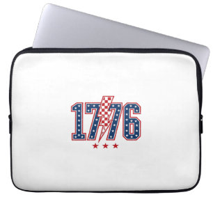 Funda Para Portátil Camiseta Gráfica Vintage de Perno de Relámpago Pat