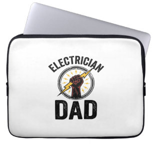 Funda Para Portátil Camiseta Vectorial de Grabado Vintage para Papá El