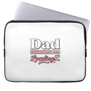 Funda Para Portátil Camiseta Vintage de Anuncio de Bebé 2025 Papá Carg