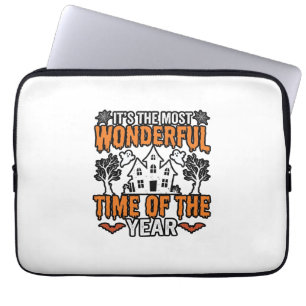 Funda Para Portátil Camiseta Vintage De Tiempo Maravilloso De Hallowee