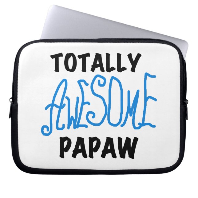 Funda Para Portátil Camisetas y regalos de Papaw totalmente alucinante (Frente)