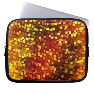 Funda Para Portátil Camo digital honeycomb de otoño