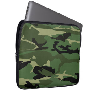 Funda Para Portátil Camo verde