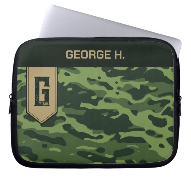 Funda Para Portátil Camouflage Pattern (Frente)